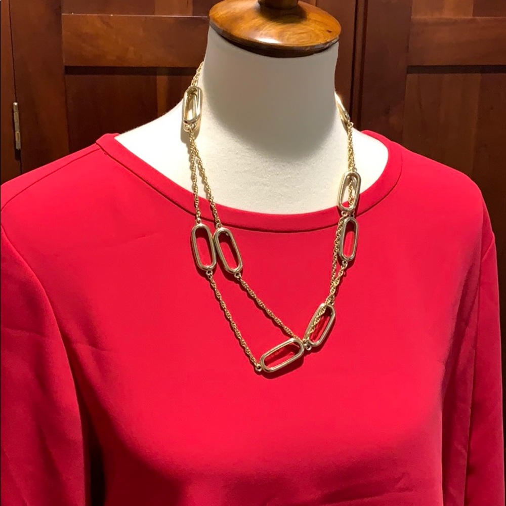 J.Crew Gold Chain Necklace